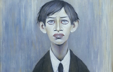 A Young Man, by Laurence Stephen Lowry