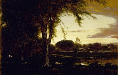 Landscape, by George Inness