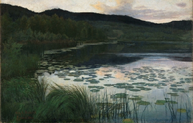 Summer Night, by Kitty Lange Kielland