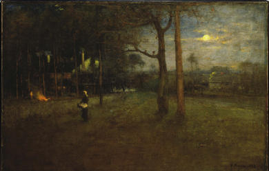 Moonlight, Tarpon Springs, by George Inness Jr.