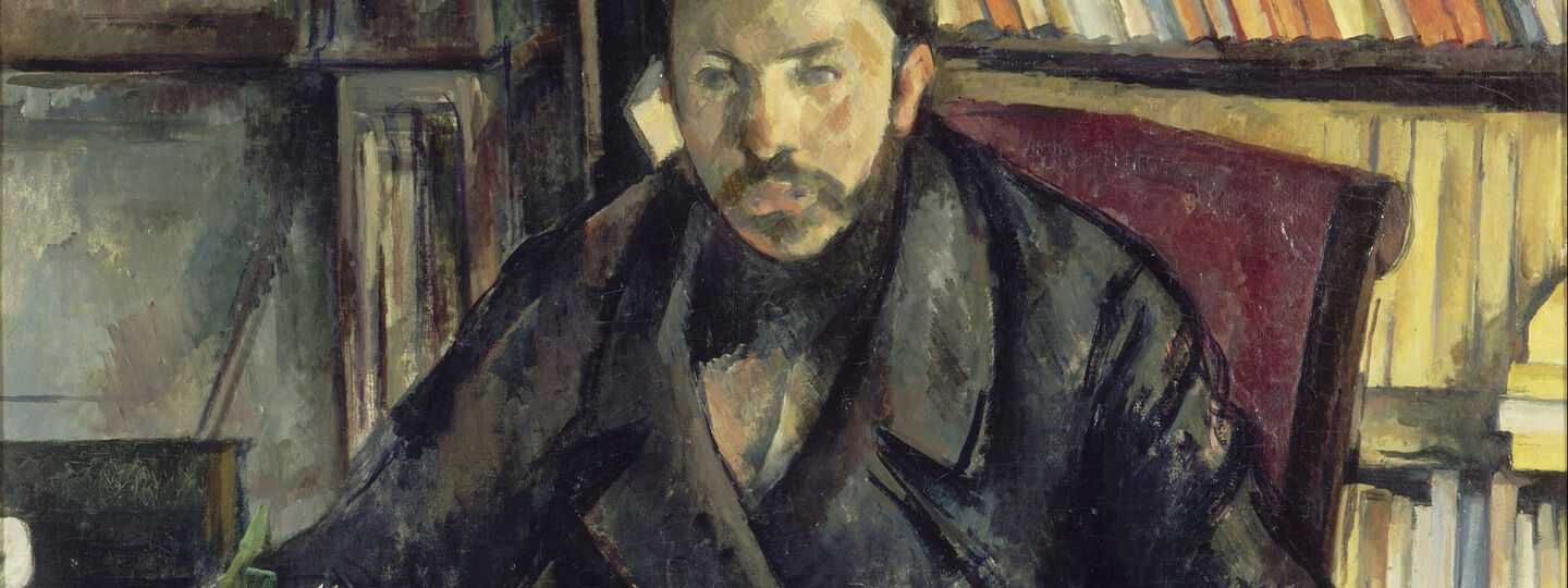 Portrait Of Gustave Geffroy, by Paul Cezanne