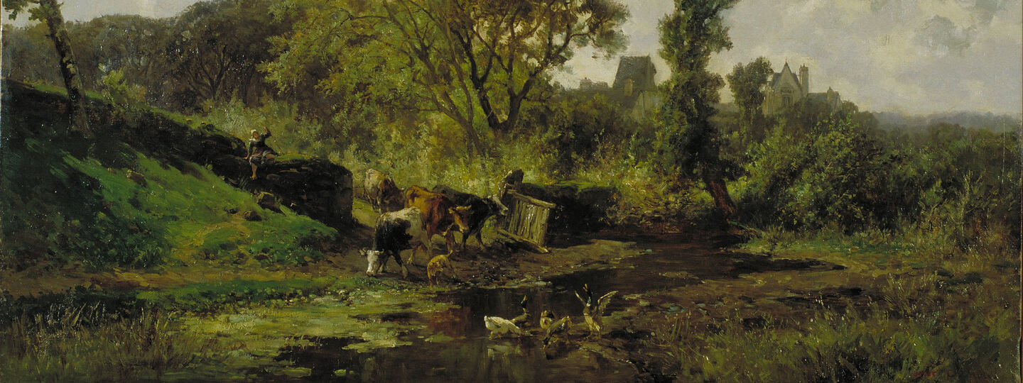 Flemish Landscape, by Carlos de Haes