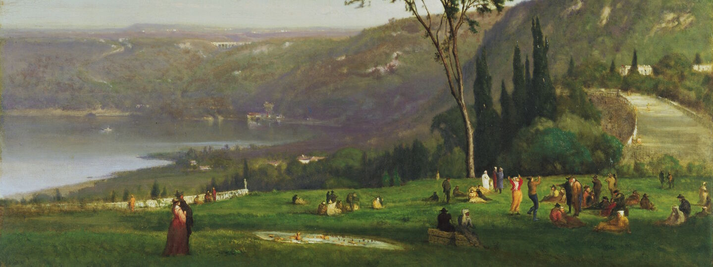 Lake Albano, by George Inness, Jr.