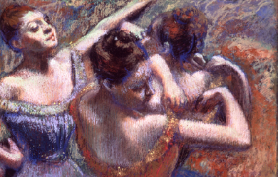 Dancers, by Edgar Degas