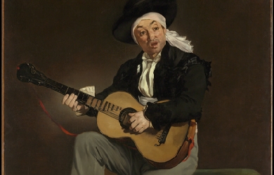 The Spanish Singer, by Édouard Manet