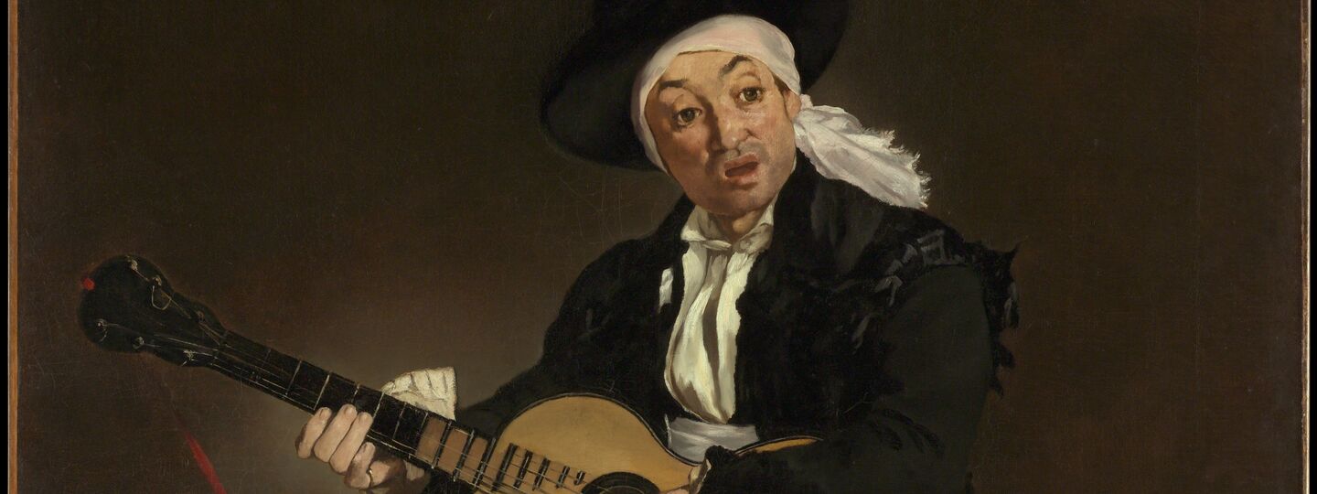 The Spanish Singer, by Édouard Manet