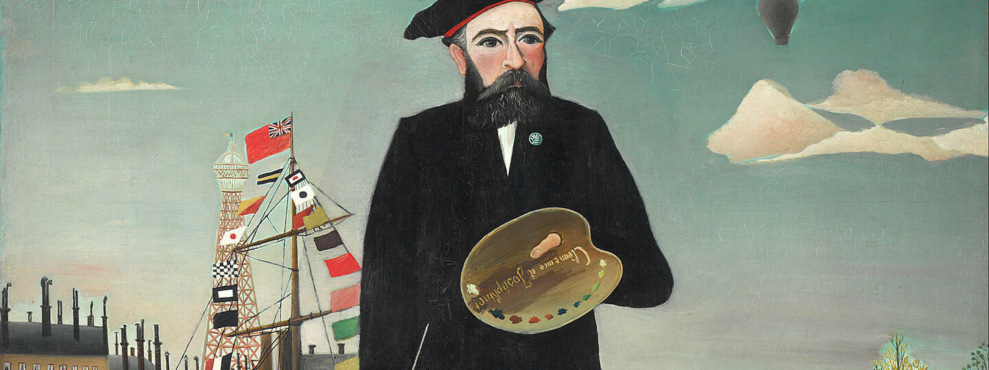 Myself: Portrait – Landscape, by Henri Rousseau