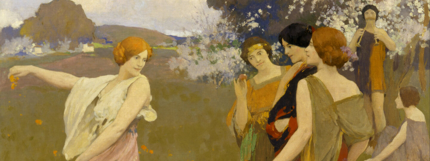 Spring Dance, by Arthur Frank Mathews