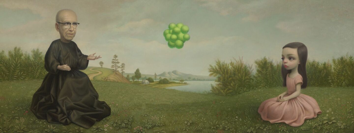 Dymaxion principle, by Mark Ryden