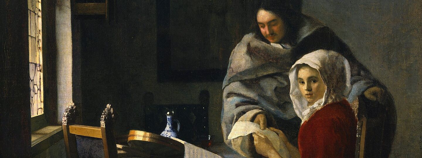 Girl interrupted at her music, by Johannes Vermeer