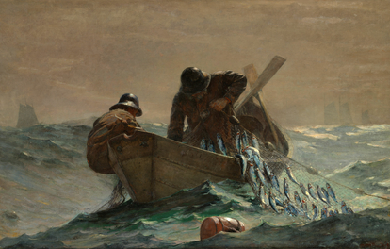 The Herring Net, by Winslow Homer