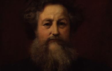 William Morris, by William Blake Richmond