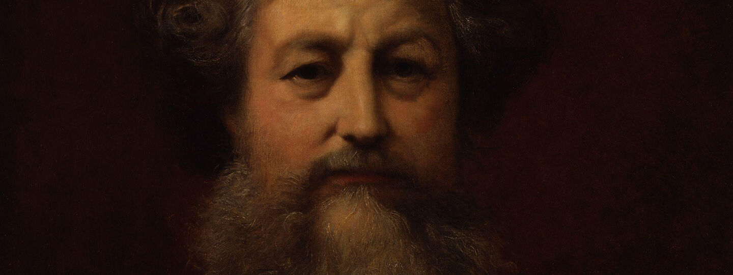 William Morris, by William Blake Richmond