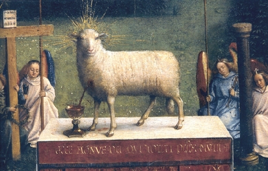 The Adoration of the Lamb, by Jan van Eyck