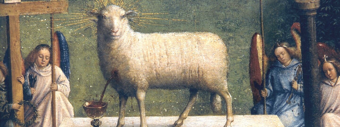 The Adoration of the Lamb, by Jan van Eyck