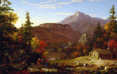 The Hunter's Return, by Thomas Cole