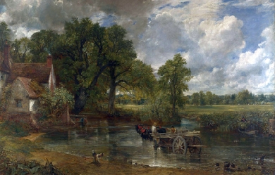 The Hay Wain, by John Constable