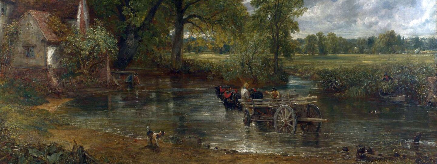 The Hay Wain, by John Constable