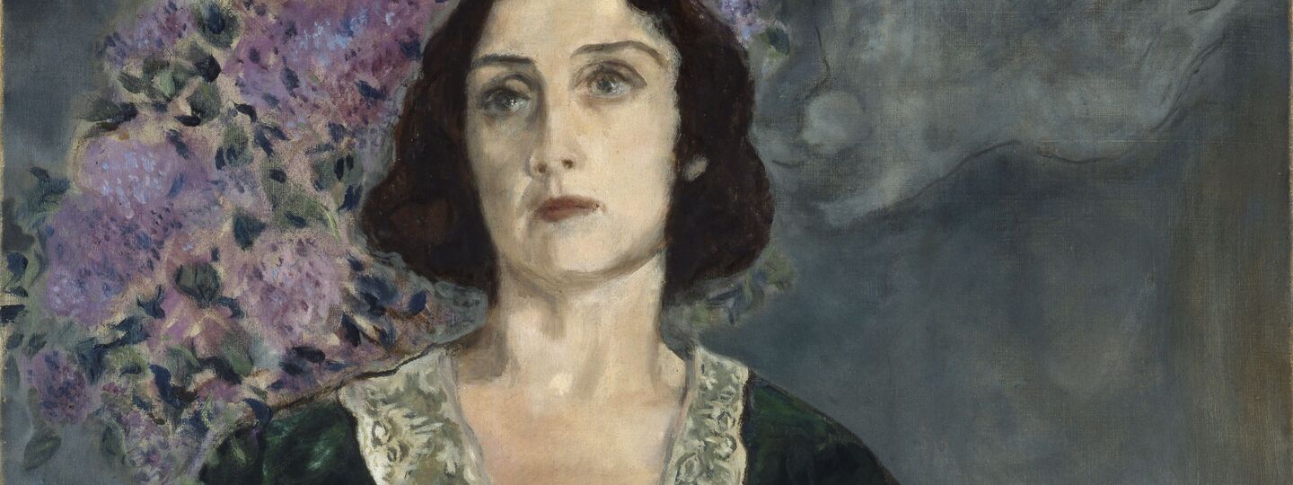 Bella in Green, by Marc Chagall