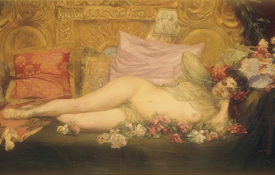 Baroque Nude, by Germán Gedovius