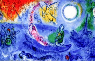 The Concert, by Marc Chagall