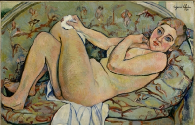 Reclining Nude, by Suzanne Valadon