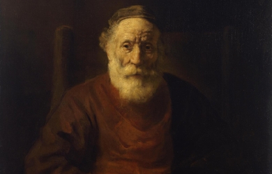 Portrait of an Old Man in Red, by Rembrandt