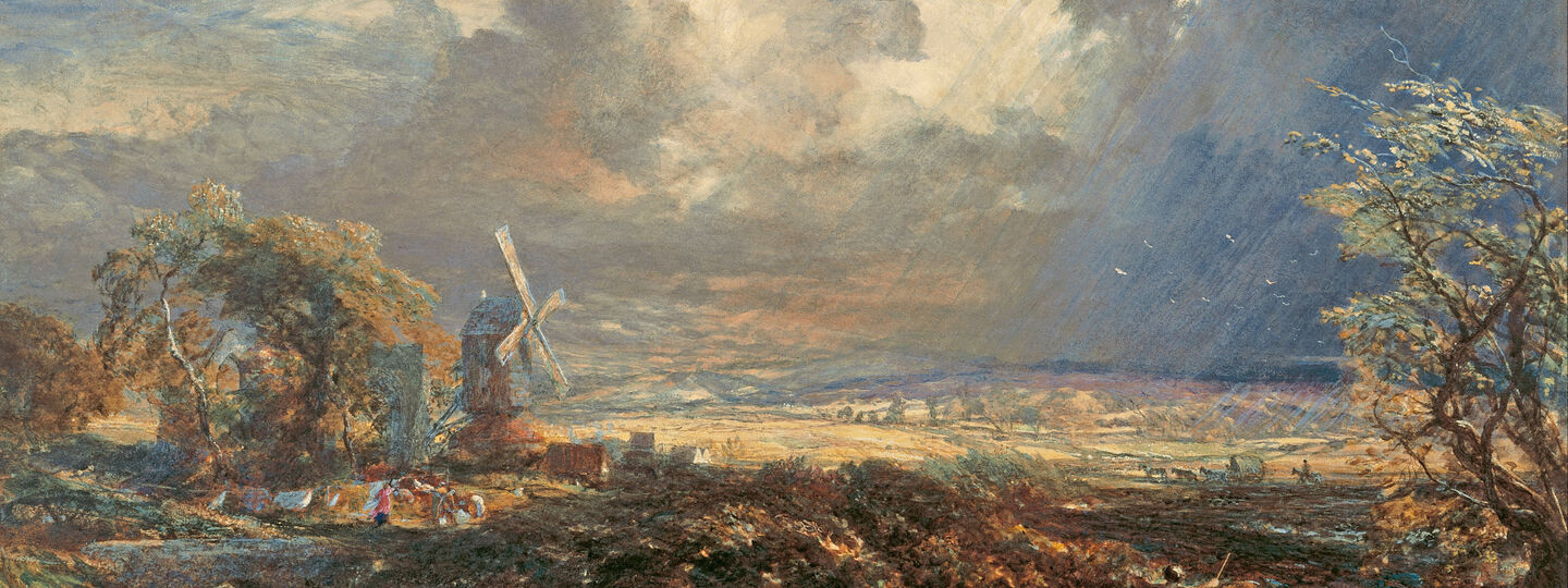 Summer Storm near Pulborough, Sussex, by Samuel Palmer