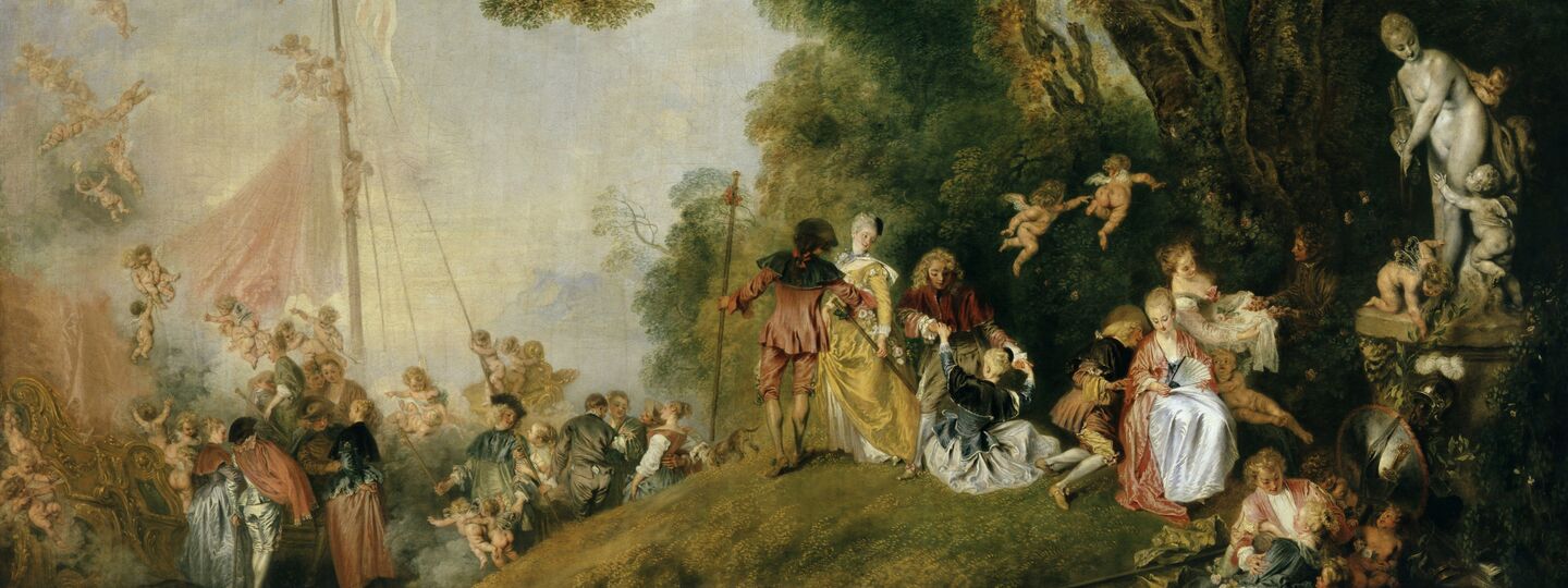 Embarkation for Cythera, by Jean-Antoine Watteau