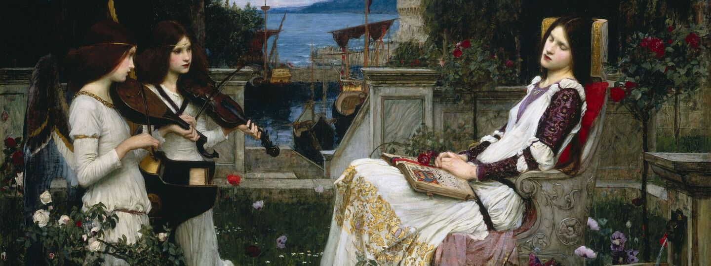 Saint Cecilia, by John William Waterhouse