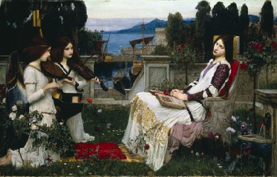 Saint Cecilia, by John William Waterhouse