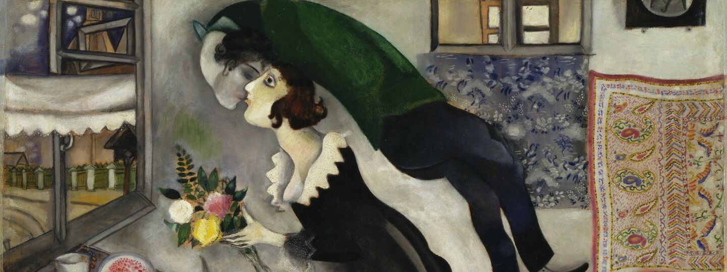 Birthday, by Marc Chagall