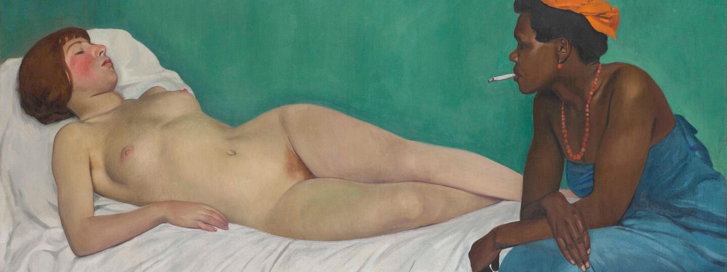 The White and the Black, by Félix Vallotton